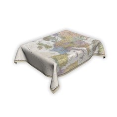 Скатерть "Карта Европы в стиле ретро" 220*145 см Globus Off