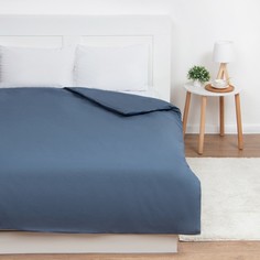 Пододеяльник Этель 200х215, цвет синий, 100% хлопок, бязь 125г/м2 No Brand