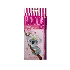 Карандаши цветные Bruno Visconti FunColor 12 цветов трехгранные