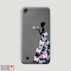 Чехол Awog "Платье из бабочек" для LG X Power (K220DS)