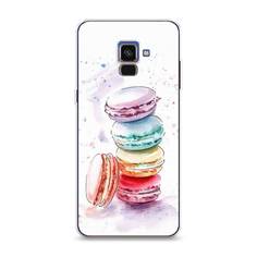 Чехол Awog "Пирамидка макарони 2" для Samsung Galaxy A8 2018