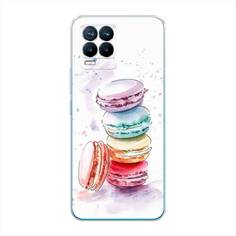 Силиконовый чехол "Пирамидка макарони 2" на Realme 8 Pro Awog