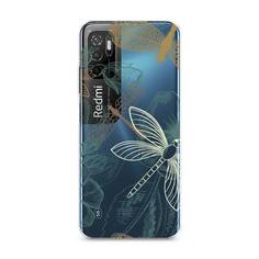 Силиконовый чехол "Тени стрекоз" на Xiaomi Redmi Note 11SE Awog
