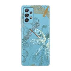 Силиконовый чехол "Тени стрекоз" на Samsung Galaxy A52s Awog