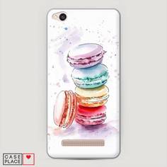 Пластиковый чехол "Пирамидка макарони 2" на Xiaomi Redmi 4A Awog