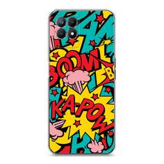 Чехол Awog "Постер pop art" для Realme 8i