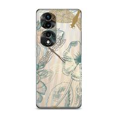 Силиконовый чехол "Тени стрекоз" на Honor 70 Pro Awog