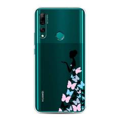 Чехол Awog "Платье из бабочек" для Huawei Y9 Prime 2019