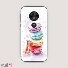 Чехол Awog "Пирамидка макарони 2" для Motorola Moto G7 Play
