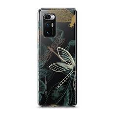 Силиконовый чехол "Тени стрекоз" на Xiaomi Mi Mix Fold Awog