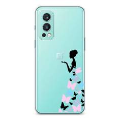 Чехол Awog "Платье из бабочек" для OnePlus Nord 2