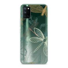 Силиконовый чехол "Тени стрекоз" на Realme 7i Awog
