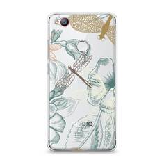 Силиконовый чехол "Тени стрекоз" на ZTE Nubia Z11 Mini Awog