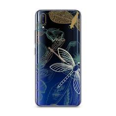 Силиконовый чехол "Тени стрекоз" на Vivo V11 (V11 Pro) Awog