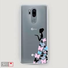 Чехол Awog "Платье из бабочек" для LG G7 ThinQ