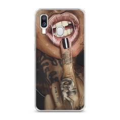 Чехол Awog "Девушка с татуировками" для Samsung Galaxy A40