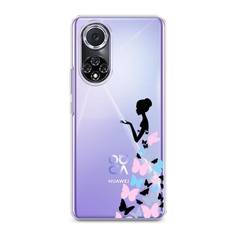 Чехол Awog "Платье из бабочек" для Huawei Nova 9