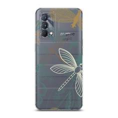 Силиконовый чехол "Тени стрекоз" на Realme GT Master Edition Awog