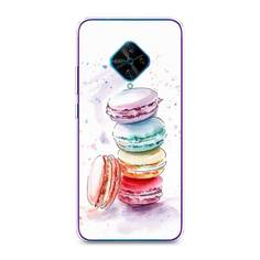 Силиконовый чехол "Пирамидка макарони 2" на Vivo Y9s Awog