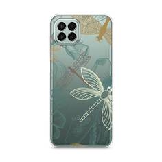 Силиконовый чехол "Тени стрекоз" на Samsung Galaxy M33 Awog