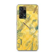 Силиконовый чехол "Тени стрекоз" на Realme GT Neo 3T Awog