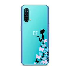 Чехол Awog "Платье из бабочек" для OnePlus Nord CE