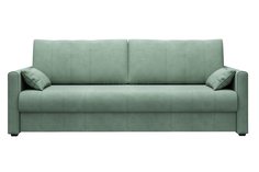 Диван тканевый прямой Римини Velutto мятный (велюр) D1 Furniture