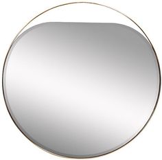 Зеркало круглое в металлической раме (золото) Размер: 84*84 см Garda Decor