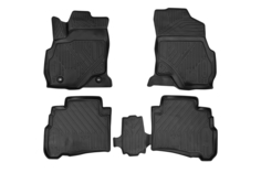 Коврики 3D в салон TOYOTA Fortuner, 01/2017- 4шт. (полиуретан) Element