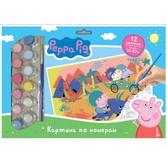 Картина по номерам Peppa Pig Необычный сон