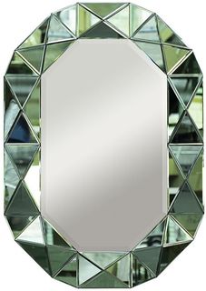 Зеркало в зеленой зеркальной раме Размер: 71*10*3 см Garda Decor