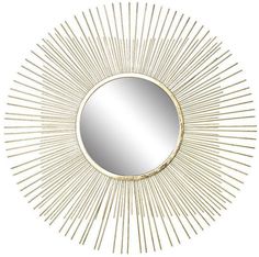 Зеркало декоративное золотое Размер: 70*70,5*1 см Garda Decor