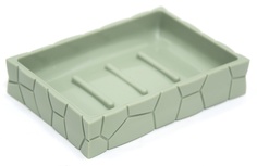 Мыльница Стоун HA394 фисташка Ecodecor