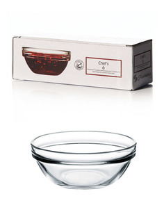 Соусник стеклянный 60 мм, набор 6 шт. ШЕФС, Pasabahce