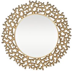 Зеркало в ажурной раме (золото) Размер: 105*105 см Garda Decor