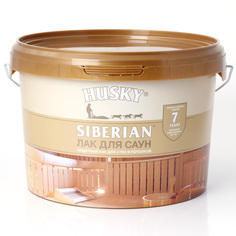 Лак HUSKY SIBERIAN для саун 2,5л