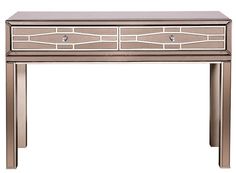Консоль зеркальная (2 ящика) Размер: 120*80*42 см Garda Decor
