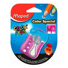 Точилка Maped Color Peps 2 отверстия с контейнером в ассортименте