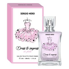 Туалетная вода Sergio Nero Dress to Impress in Pink женская 50 мл