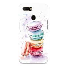 Пластиковый чехол "Пирамидка макарони 2" на Oppo A5s Awog
