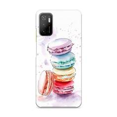 Пластиковый чехол "Пирамидка макарони 2" на Xiaomi Poco M3 Pro Awog