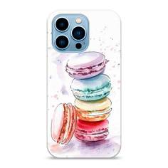 Пластиковый чехол "Пирамидка макарони 2" на Apple iPhone 13 Pro Awog