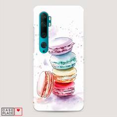 Пластиковый чехол "Пирамидка макарони 2" на Xiaomi Mi Note 10 Awog