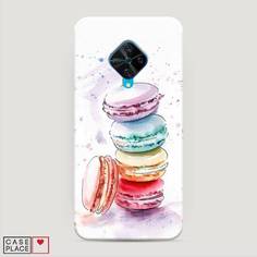 Пластиковый чехол "Пирамидка макарони 2" на Vivo Y9s Awog