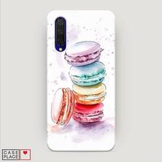 Пластиковый чехол "Пирамидка макарони 2" на Xiaomi Mi 9 Lite Awog