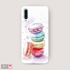 Пластиковый чехол "Пирамидка макарони 2" на Samsung Galaxy A30s Awog