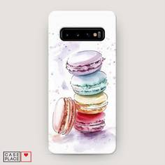 Пластиковый чехол "Пирамидка макарони 2" на Samsung Galaxy S10 Awog