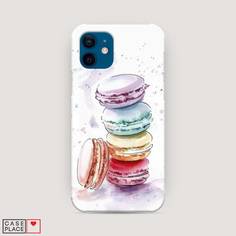 Пластиковый чехол "Пирамидка макарони 2" на Apple iPhone 12 Awog