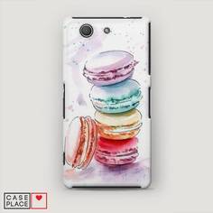 Пластиковый чехол "Пирамидка макарони 2" на Sony Xperia Z3 compact Awog