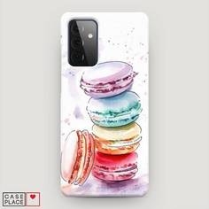 Пластиковый чехол "Пирамидка макарони 2" на Samsung Galaxy A72 Awog